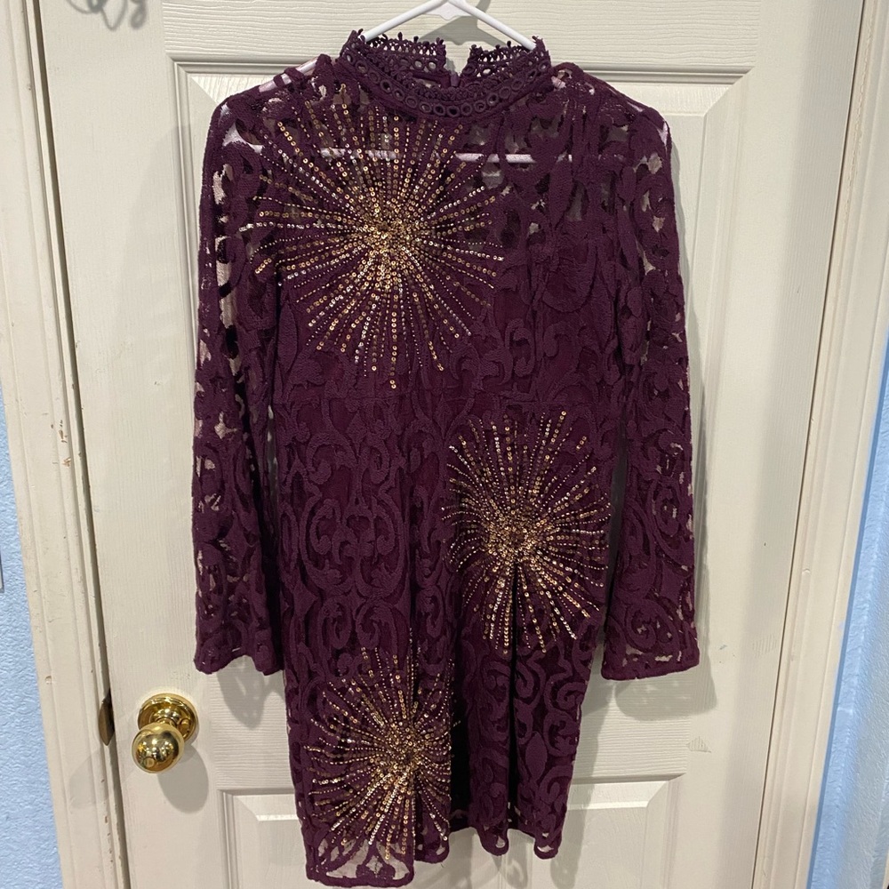 Free people purple dress, perfect for homecoming,etc